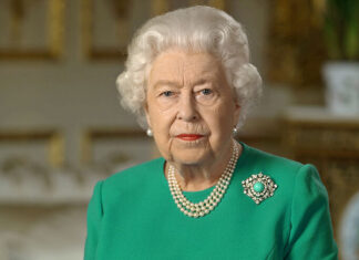 Isabel II reina Biden