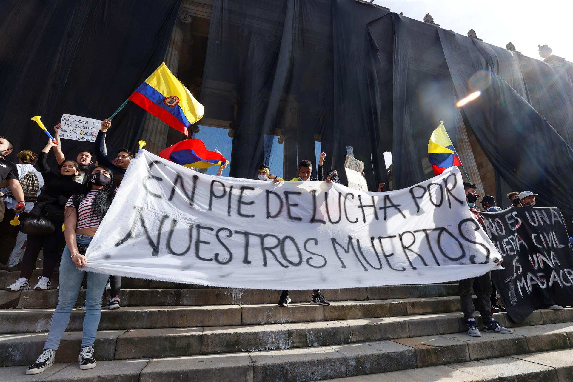 Colombianos Tomaron Las Calles En Tercera Jornada De Paro Nacional