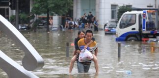 inundación China