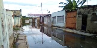 Sur de Maracay sufre con las lluvias
