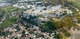 Instalado Puesto de Comando para la atención de al menos 3.000 personas afectadas tras desbordamiento del río Unare en Bruzual