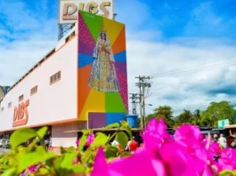 Muralista venezolano es el autor del mural más grande de la Virgen Del Valle en Venezuela