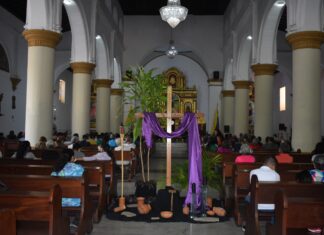 Miércoles de Ceniza se vivió con gran fervor en la Catedral de Maracay