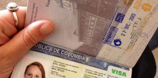 Visa-Colombia visado