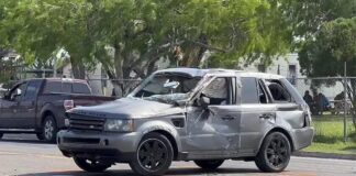 Camioneta Land Rover atropella migrantes venezolanos EEUU 07.05.2023