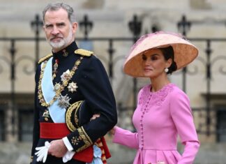 Carolina Herrera vestido Reina Letizia Rey Felipe VI