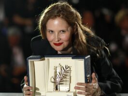 directora francesa Justine Triet ganadora de la Palma de Oro Cannes