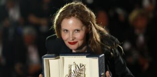 directora francesa Justine Triet ganadora de la Palma de Oro Cannes