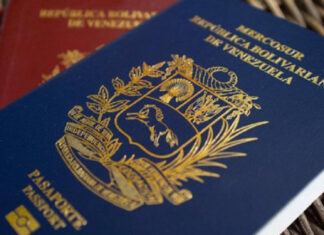 pasaporte venezuela colombia