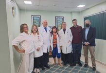 Equipo a cargo de la creación del servicio de oncología en Bolívar