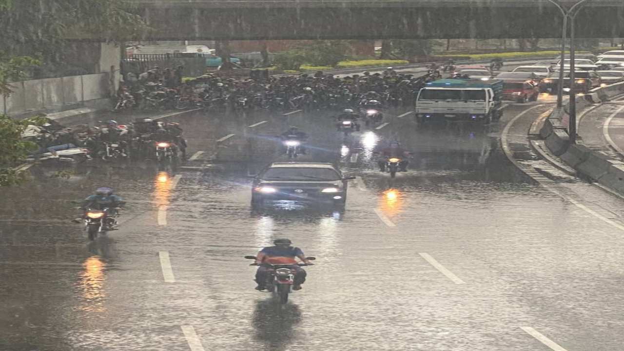 Lluvia en Caracas