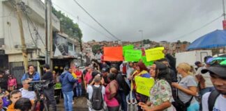 protesta María Corina Machado Petare 15.07.2023
