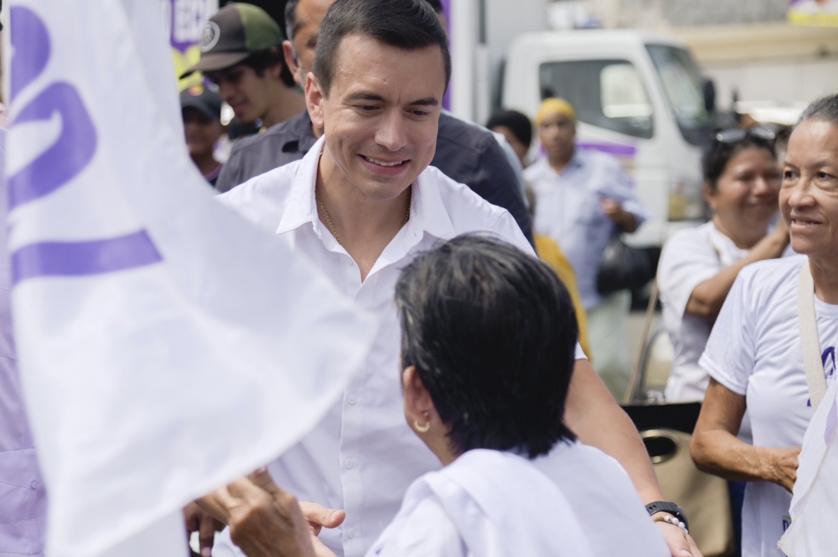 Balacera En Recorrido Del Candidato Ecuatoriano Daniel Noboa