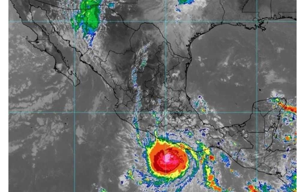 México Prevé Que Otis Toque Tierra La Madrugada Del Miércoles 