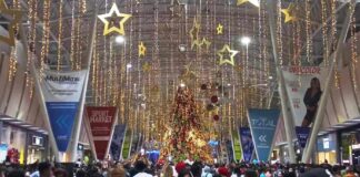 Centro Comercial Los Aviadores realizó su tradicional encendido de Navidad