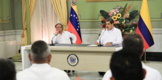 Gustavo Petro Nicolás Maduro Miraflores 18.11.2023