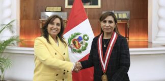 Dina Boluarte Patricia Benavides Perú