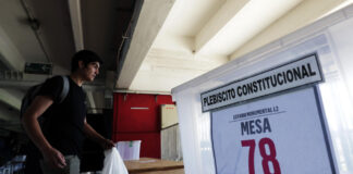 Preparativos para el plebiscito constitucional en Chile