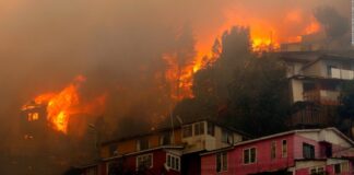 incendio forestal Chile Valparaíso