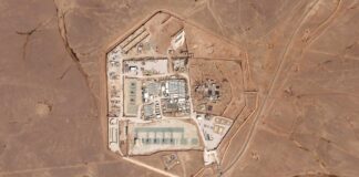 Base EEUU Al Tanf, Siria Jordania