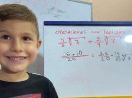 Niño venezolano de seis años es tendencia en redes sociales por sus clases de matemáticas