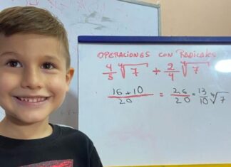 Niño venezolano de seis años es tendencia en redes sociales por sus clases de matemáticas