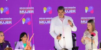 Maduro día internacional de la mujer