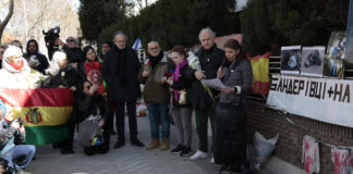 Exiliados rusos en España homenajean a Navalni