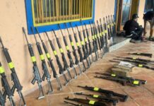 Fusiles incautados Aragua Cicpc