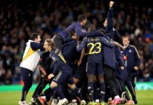 UEFA Liga de Campeones - Manchester City vs Real Madrid