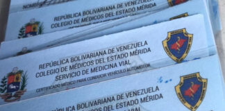 ¿Qué está pasando en Venezuela con la falsificación del certificado médico vial?