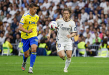 Luka Modric Real madrid Ruben Alcaraz Cádiz