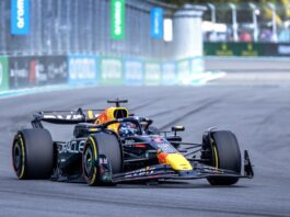Formula One Miami Grand Prix - Practice and Sprint Qualifying Max Verstappen