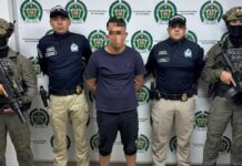 policia de Colombia carlos ramon tren de aragua