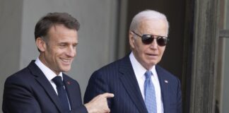 US President Joe Biden on state visit in France Macron