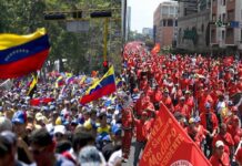 Oficialismo oposición Caracas referencial