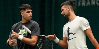 Carlos Alcaraz Novak Djokovic