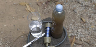 Un filtro para transformar el agua marrón de los ríos amazónicos en líquido potable Amazonía