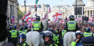 Marcha Londres migración 1309.2025