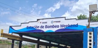 Estación de bombeo weekend La Guaira agua potable